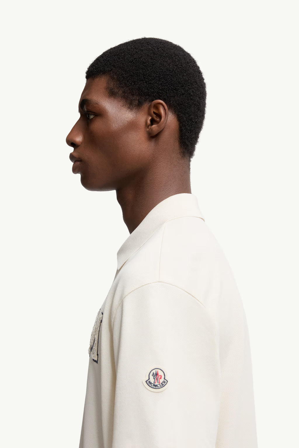 Monogram Cotton Piquet Polo Shirt