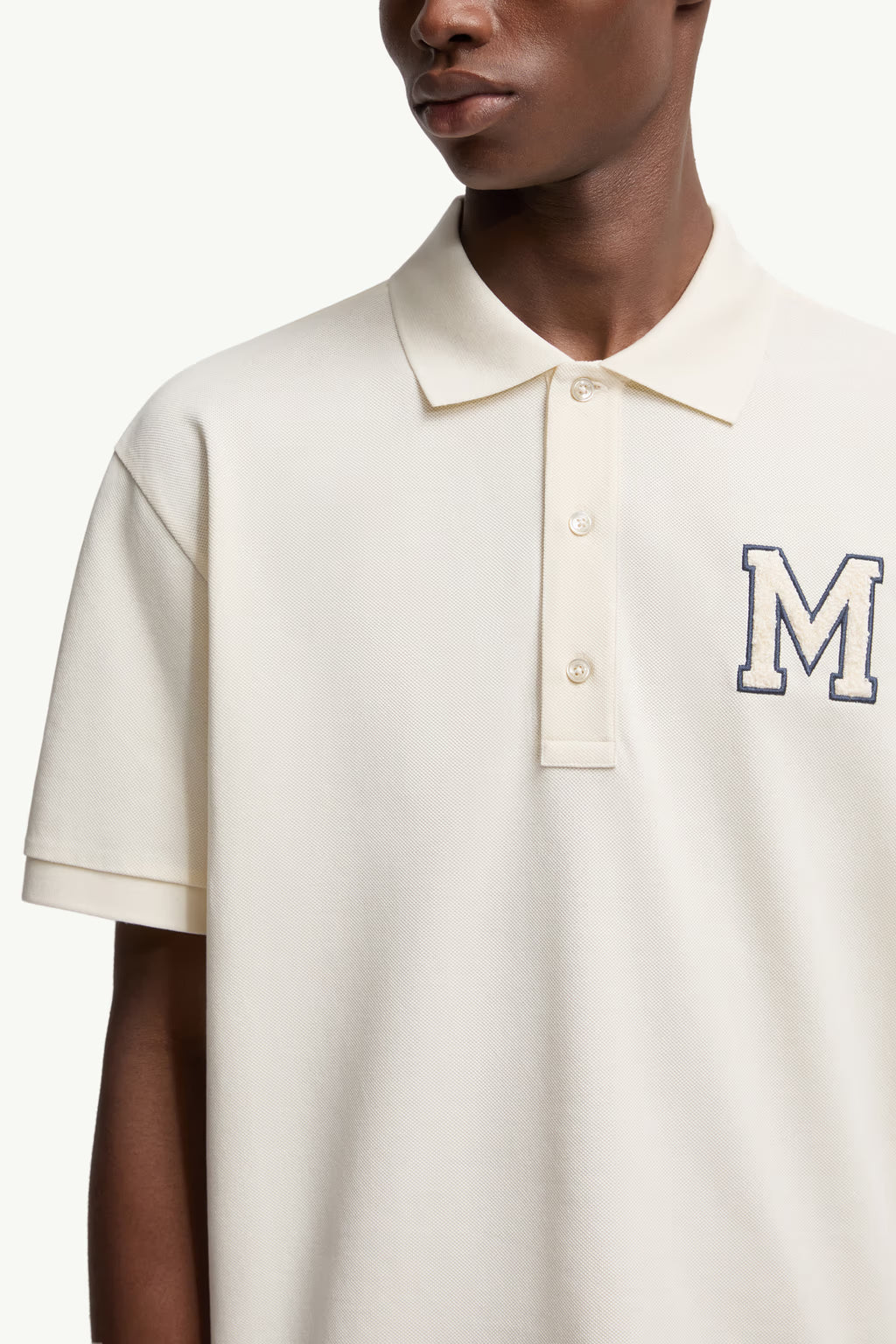 Monogram Cotton Piquet Polo Shirt